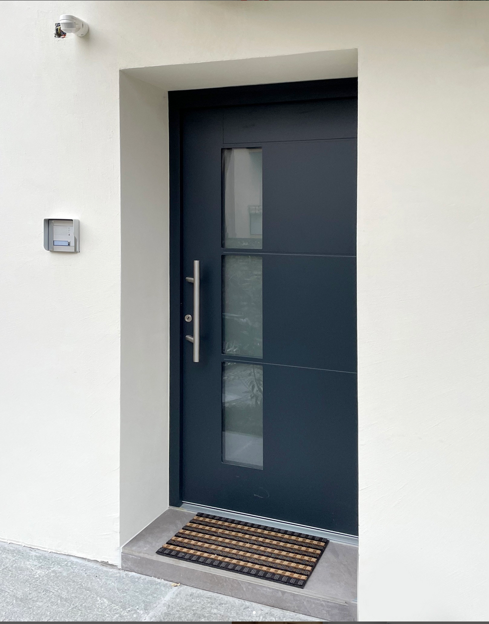 portoncino ingresso Finstral Como Finextra